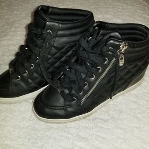 Guess shoes with a 2" wedge